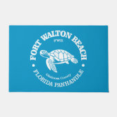 Fort Walton Beach (zeeen schildpad) Deurmat (Voorkant)
