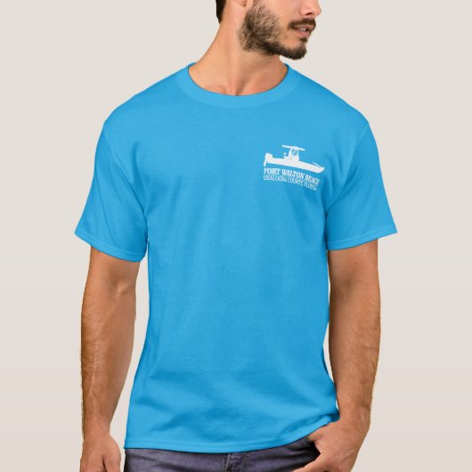 Fort Walton Beach (zeeen schildpad) T-shirt (Voorkant)