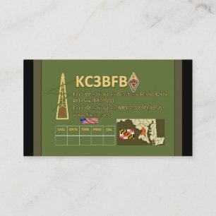 Fort Washington Amateur Radio Club Visitekaartjes