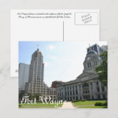 Fort Wayne Briefkaart (Voorkant / Achterkant)