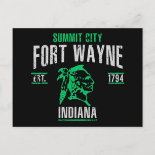 Fort Wayne Briefkaart