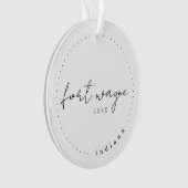 Fort Wayne, in Travel United States Simple Ornament (voorkant)