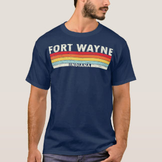 Fort Wayne Indiana, 80 jaar, 90 zonneschermen T-shirt