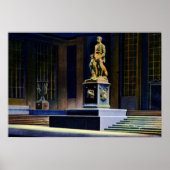 Fort Wayne Indiana Abe Lincoln Statue Poster (Voorkant)