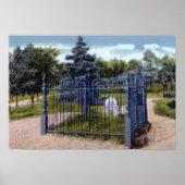 Fort Wayne Indiana Grave of Johnny Appleseed Poster (Voorkant)