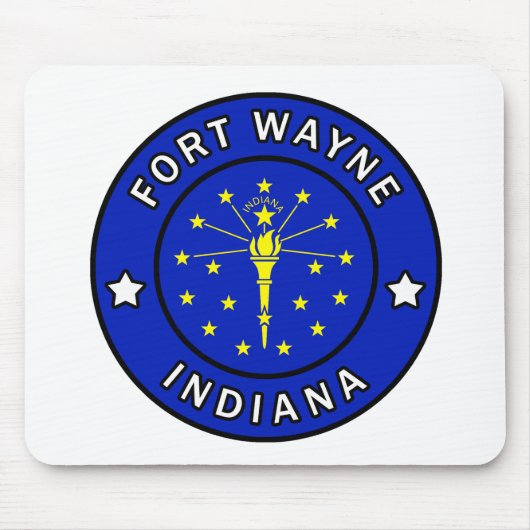 Fort Wayne Indiana Muismat (Voorkant)