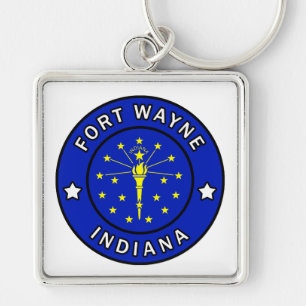 Fort Wayne Indiana Sleutelhanger