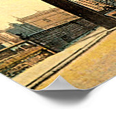 Fort Wayne, Indiana St Marys Bridge 1910 Poster (Hoek)