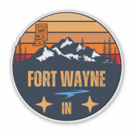Fort Wayne, Indiana Sticker