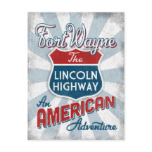 Fort Wayne Lincoln Highway  America Indiana