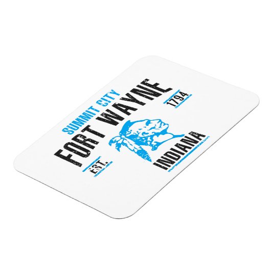 Fort Wayne Magneet (Linkerzijde)