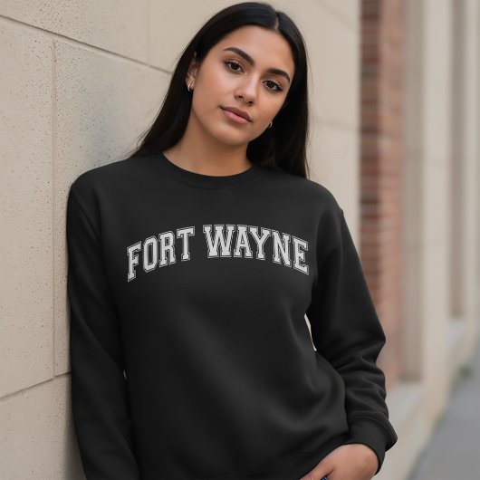 FORT WAYNE Universiteit-Style Amerika College Trui