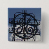 Fort Wayne's Iconische GE Sign Button (Voorkant)