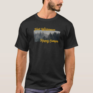 Fort Wilderness Happy Camper park camping RV resor T-shirt