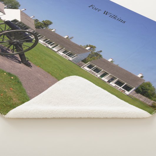 Fort Wilkins fleece deken (3/4)