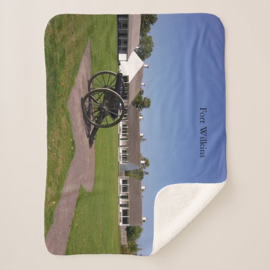 Fort Wilkins fleece deken (Voorkant)