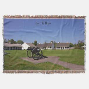 Fort Wilkins gooien deken