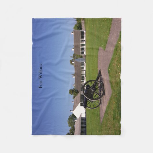 Fort Wilkins sherpa deken (Voorkant)