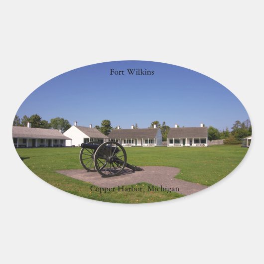 Fort Wilkins Sticker (Voorkant)