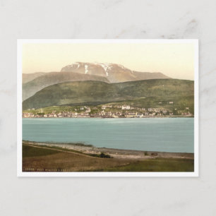 Fort William en Ben Nevis, Inverness, Schotland Briefkaart