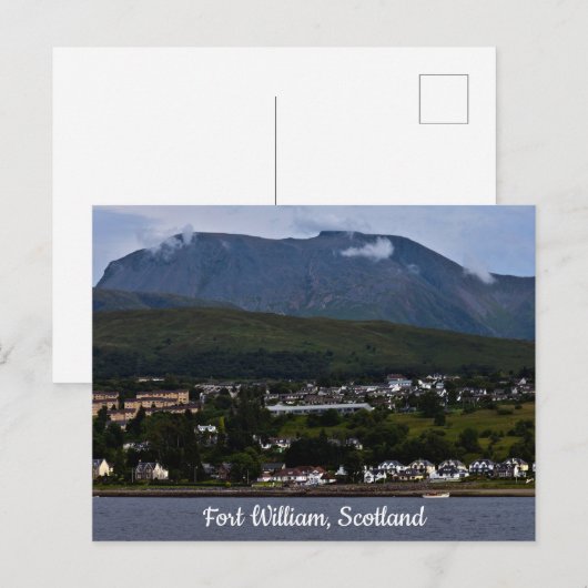 Fort William, Schotland Ansichtkaart Briefkaart (Voorkant / Achterkant)