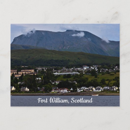Fort William, Schotland Ansichtkaart Briefkaart (Voorkant)