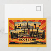 Fort William Schotland Ben Nevis Briefkaart (Voorkant / Achterkant)