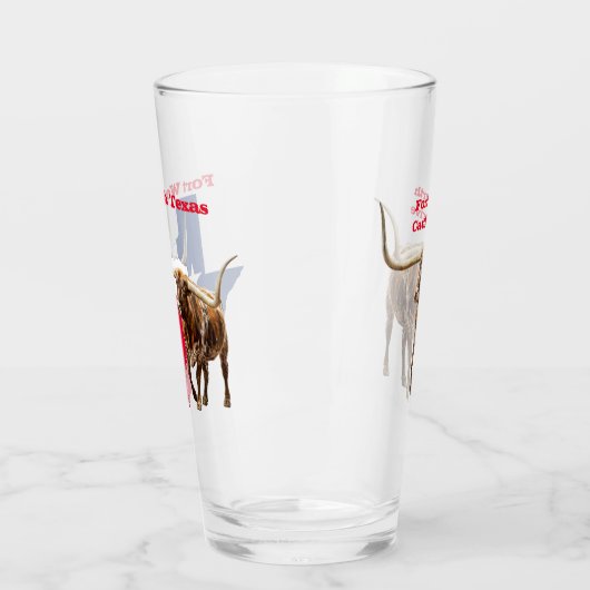 Fort Worth, Beer Glass Glas (Links)