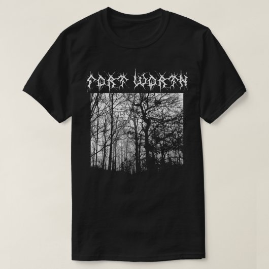 Fort Worth Black Metal T-shirt Metalshirt (Design voorkant)