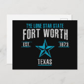 Fort Worth Briefkaart (Voorkant / Achterkant)