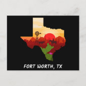 Fort Worth Briefkaart (Voorkant)