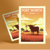  fort Worth Briefkaart