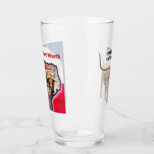 Fort Worth Cattle Drive, glas (Links)