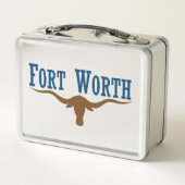 Fort Worth City vlag (Achterkant)