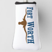 Fort Worth City vlag Golfheadcover (Draai 90)