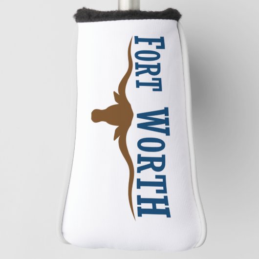 Fort Worth City vlag Golfheadcover (Draai 90)