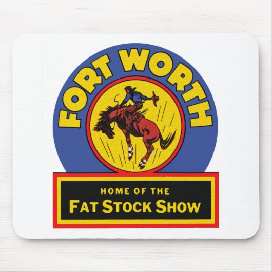 Fort Worth Fat Stock Show Muismat (Voorkant)