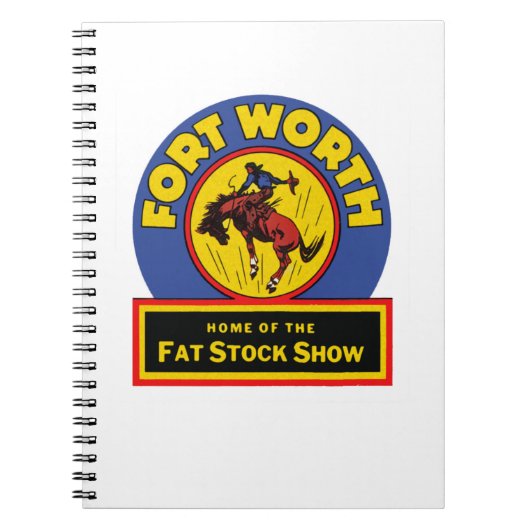Fort Worth Fat Stock Show Notitieboek (Voorkant)