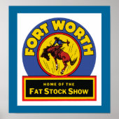 Fort Worth Fat Stock Show Poster (Voorkant)