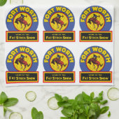 Fort Worth Fat Stock Show Theedoek (Gevouwen)