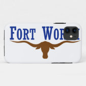 Fort Worth Flag Case-Mate iPhone Case (Achterkant (horizontaal))