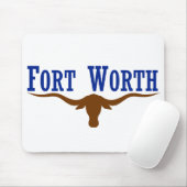 Fort Worth Flag Muismat (Met muis)