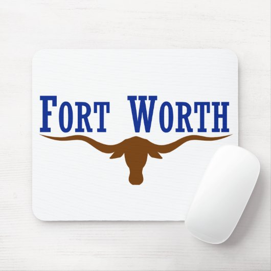 Fort Worth Flag Muismat (Met muis)