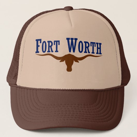 Fort Worth Flag Trucker Pet (Voorkant)
