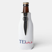 Fort Worth Longhorns & Trail of Fame Bottle Cooler (Fles Achterkant)