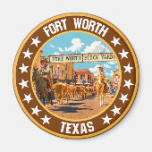Fort Worth Magneet (Voorkant)
