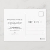 Fort Worth Modern Deco Skyline | Adres wijzigen Briefkaart (Achterkant)