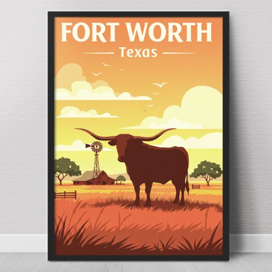  fort Worth Poster