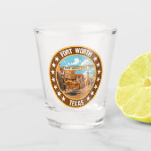 Fort Worth Shot Glas (Voorkant)