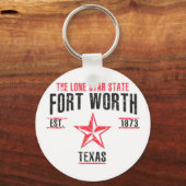 Fort Worth Sleutelhanger (Voorkant)
